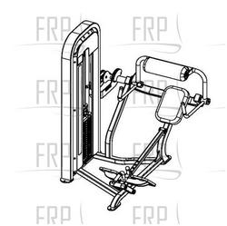 LOW BACK MACHINE - 9LL-S3302EXXXXX - Product Image