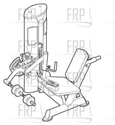 Epic Seated Leg Curl - GZFI80335 - Product Image