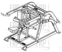 Plate Loaded Seated Dip - PLDIP - Rev. B04 - Product Image