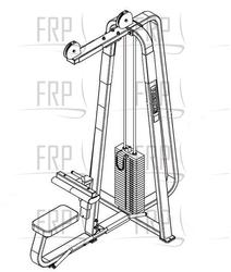 Lat Pull Down - 304 - Product Image