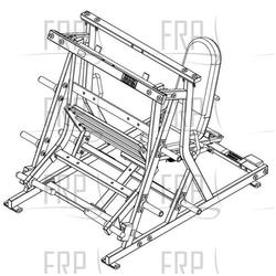 Plate Loaded Leg Press - PLLP - Product Image