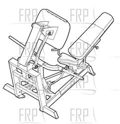Epic Plate Loaded Leg Press - GZFW21852 - Product Image