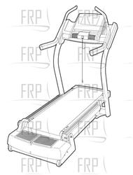 Incline Trainer - FMRET748110 - Golds Gym - Product Image