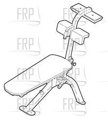 Abdominal Bench - GZFW21310 - Product Image