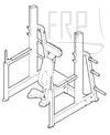 Military Press Bench - GZFW21640 - Product Image