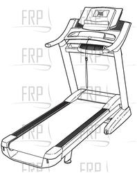 775 Interactive Treadmill - SFTL155120 - Product Image