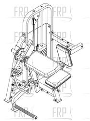Bicep Curl / Tricep Extension - D100 - Product Image