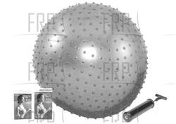65cm Massage Ball - RBPS01620 - Product Image