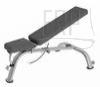 Flat Incline & Decline Bench - XFW-6700 Training - Silver - Product Image