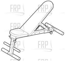 Folding Bench - WEBE89120 - Product Image