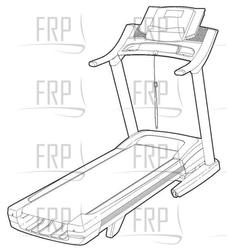 760 Interactive Treadmill - SFTL135120 - Product Image