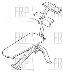 Abdominal Bench - GZFW21312 - Product Image