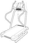 Incline Trainer X3 Interactive Treadmill - SFTL150081 - Product Image