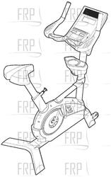 Upright Bike c7.7 - VFMEX2107-INT0 - Product Image