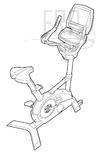 Upright Bike - FMEX3506P-EN0 - Int. English - Product Image