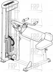 Tricep Extension - XL0500 - Product Image