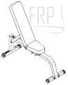 805-108 FLAT & INCLINE BENCH SYSTEM - Product Image