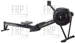 Model D Indoor Rower - After 07-19-12 - Black - Product Image