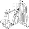 Vertical Row - White - (BBKH) - Product Image