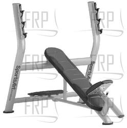 Olympic Incline Bench Press - A998 - Procuct Image