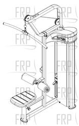 Lat Pull Down - P726 - Product Image