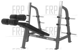 Olympic Decline Bench - F2ODB - Made In USA 2007-Up - Product Image
