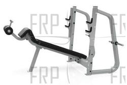 411 Olympic Decline Bench - Ver. 2 (BKPP) - Product Image