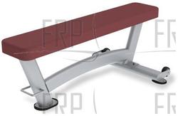 Flat Bench - FW-7000 Training - Silver - Product Image