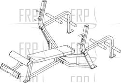 Olympic Bench Decline - 5502 - Product Image