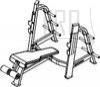 Olympic Decline Bench - F3ODB - Product Image