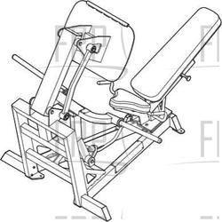 Epic Plate Loaded Leg Press - GZFW21851 - Product Image