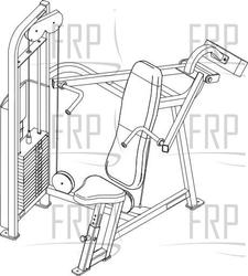 VR - 4805 Overhead Press - Product Image