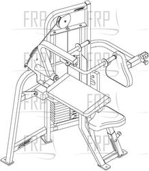 VR - 4825 Arm Extension - Product Image