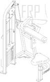 VR - 4885 Abdominal Crunch - Product Image