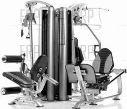 4 Station Multi Gym System - AP-7400 - Product Image