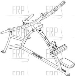 Plate Loaded - 16070 Pulldown - Product Image
