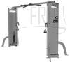 Jungle Gym - 17110 Free Standing Cable Crossover (After S/N J0714) - Product Image