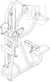 VR2 - 4516 Lat Pull Down Single Axis - Product Image