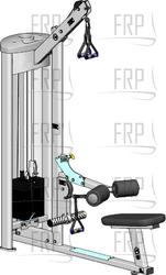 Lat Pulldown/Compound Row - S8LT-CR - Product Image
