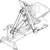 Plate Loaded Leg Extension - GZPL40320 - Product Image