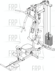 Power Line Functional Trainer - P1.1X - Product Image Power Line Functional Trainer - P1.1X - Product Image