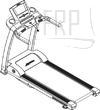 F3 - F3-XX00-0103 - Folding Treadmill - Arctic Silver - Product Image