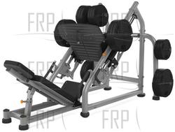 Leg Press - MG-A51-02 - Iced Silver - Product Image