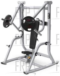 Vertical Bench Press - MG-PL12 - Iced Silver - Product Image