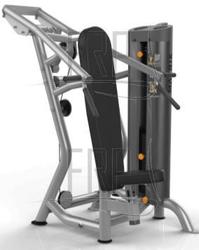 Shoulder Press - VY-6014-02 - Iced Silver - Product Image