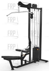 Lat Pulldown/Low Row - VY-D846-02 - Iced Silver - Product Image