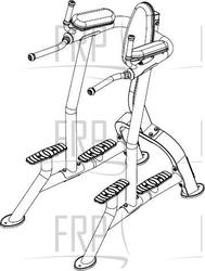 Vertical Knee Raise - CF-3252 - Image