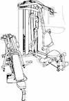 GS4 Gym System Wt. Stack Shroud - GS4-SHR-101 - Image