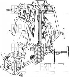 Body Solid - EXM 2500.4 - 1104 | Fitness and Exercise Equipment Repair
