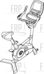 Upright Bike - FMEX3506P-EN1 - Int. English - Image